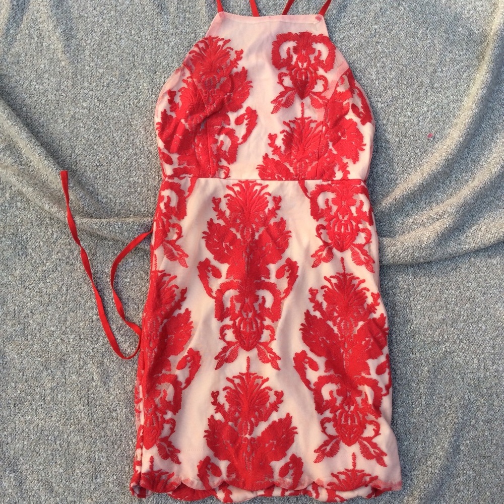 ADORABLE LITTLE RED DRESS